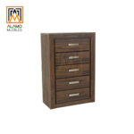 Chifonier Noruega Nogal - Alamo Muebles