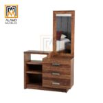 Cómoda con espejo Tucson Roble Americano