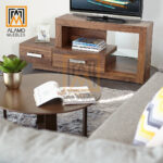 Mesa para TV Suecia Roble Americano