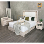 Recámara Alamo Mat/Qs Ambrossia 5 Piezas