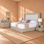 Recamara Alamo ambrossia King 5 piezas