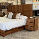 Set Aura Mat/QS 4 Pzas Cab. Natural - Imagen 3