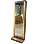 Espejo con Luz Verona Nogal