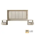 Cabecera con 2 burós alamo ambrossia - Alamo Muebles