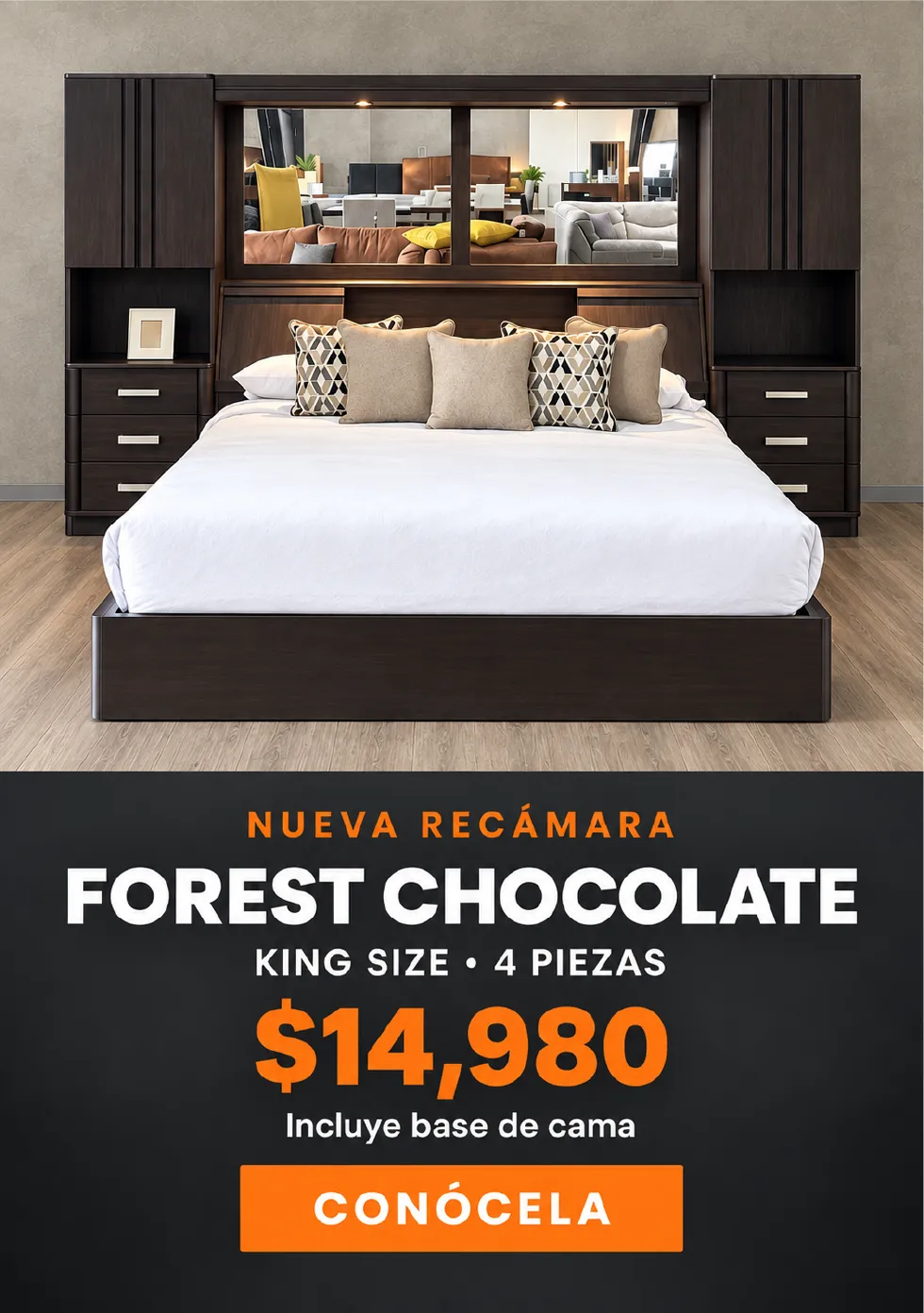 Recámara Forest Choholate - Banner sept 2026