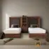 Set Suecia Gemela Individual Roble Americano 5 Piezas